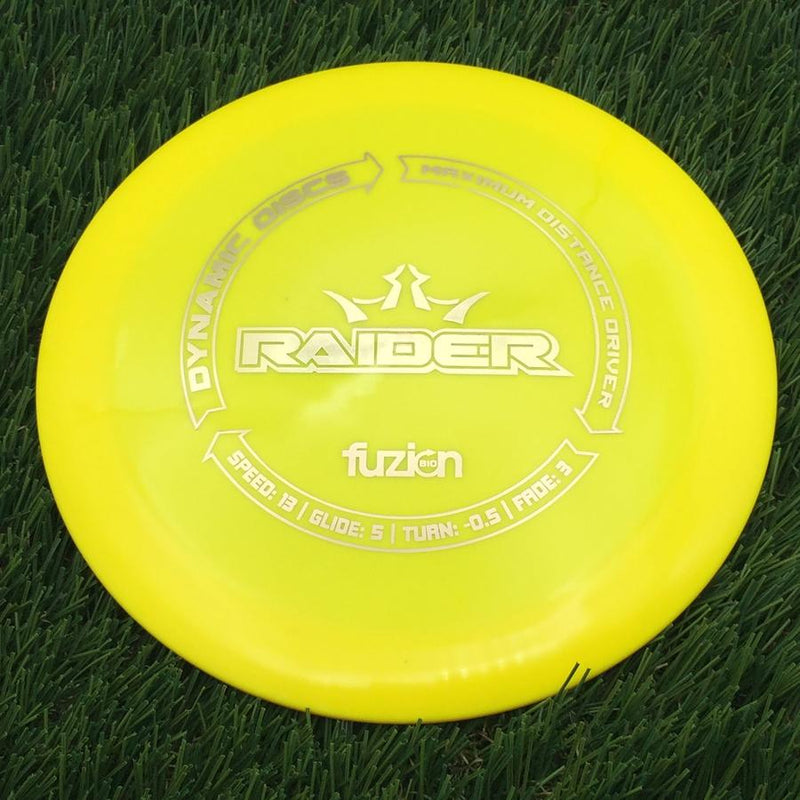 Dynamic Discs BioFuzion Raider- 176.98 Yellow