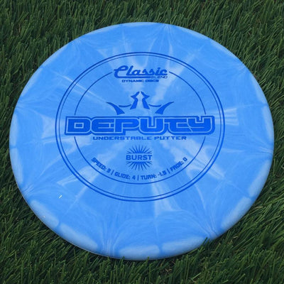 Dynamic Discs Classic Blend Burst Deputy- 174.43 Blue
