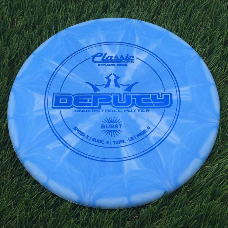 Dynamic Discs Classic Blend Burst Deputy- 174.43 Blue