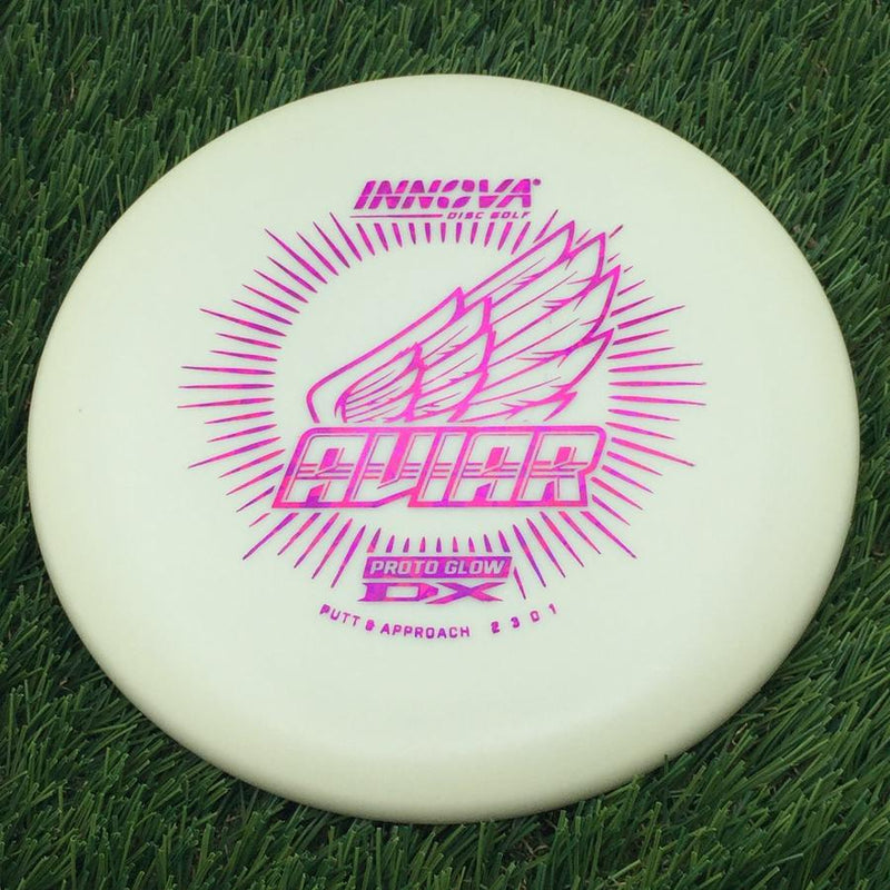 Innova Proto Glow DX Aviar Putter with Burst Logo Stock v2 Stamp- 173.05 Glow