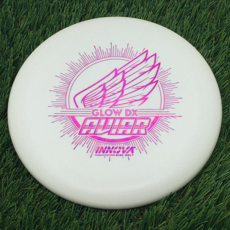 Innova DX Glow Aviar Putter with Burst Logo Stock Character Stamp- 173.46 Glow