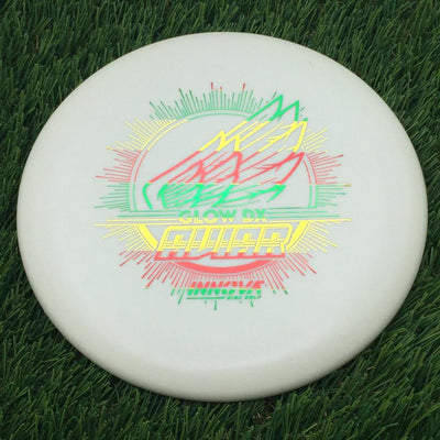 Innova DX Glow Aviar Putter with Burst Logo Stock Character Stamp- 172.67 Glow