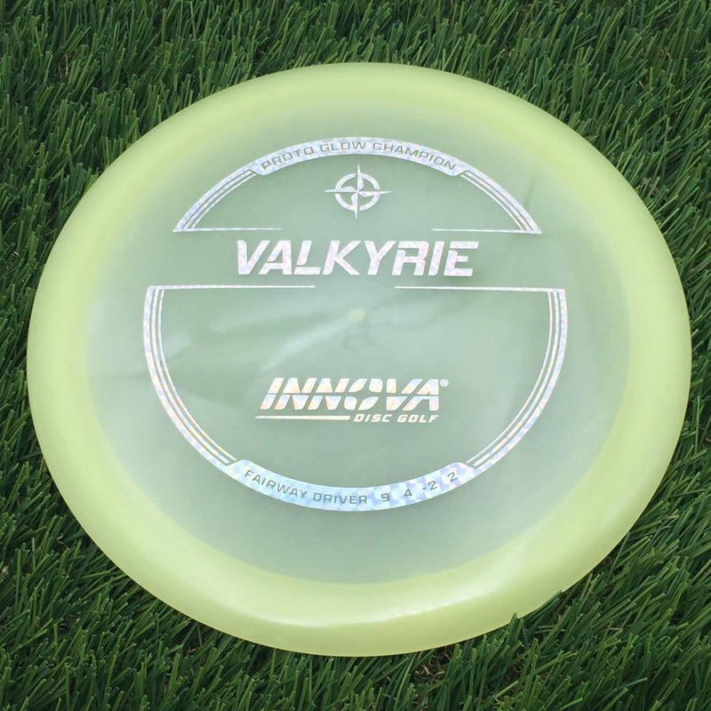 Innova Proto Glow Champion Valkyrie with Burst Logo Stock Stamp- 174.88 Glow