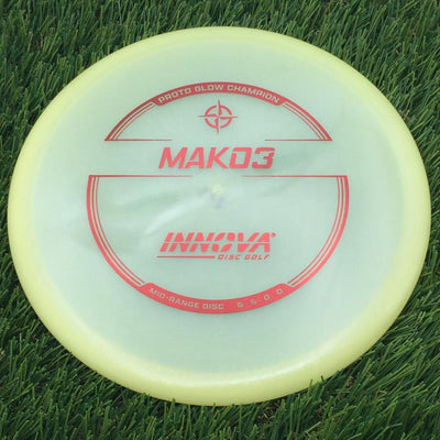 Innova Proto Glow Champion Mako3 with Burst Logo Stock Stamp- 168.42 Glow