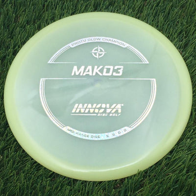 Innova Proto Glow Champion Mako3 with Burst Logo Stock Stamp- 179.39 Glow