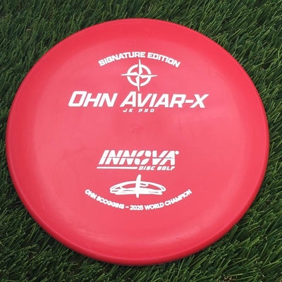 Innova Pro JK Aviar-x with Ohn Scoggins - Signature Edition Stamp- 162.31 Red