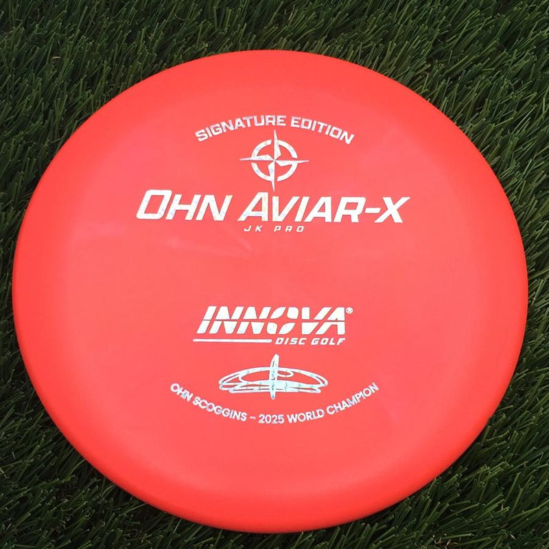 Innova Pro JK Aviar-x with Ohn Scoggins - Signature Edition Stamp- 168.97 Orange