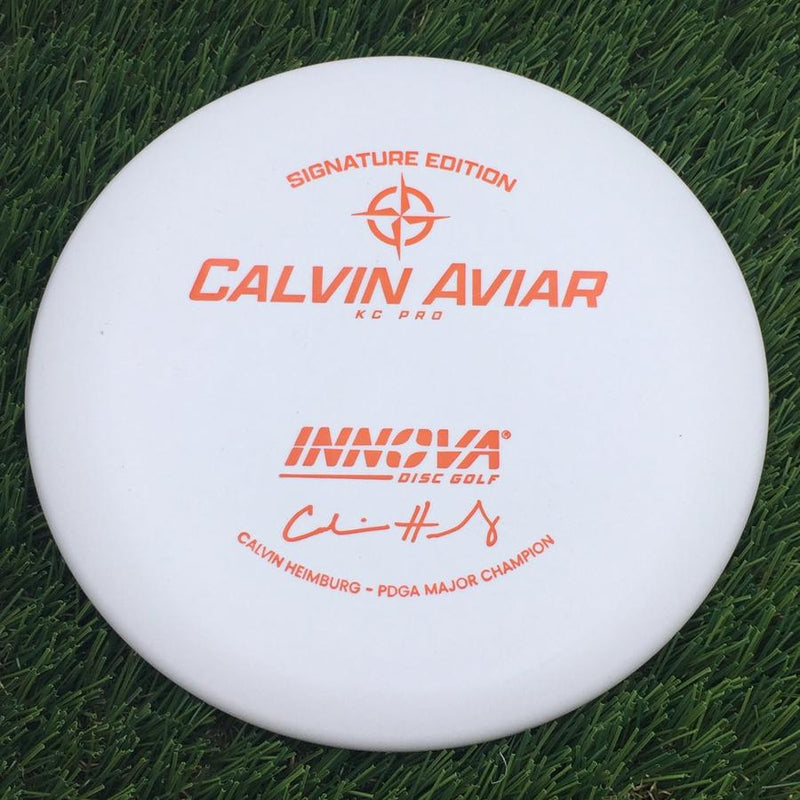Innova KC Pro KC Aviar with Calvin Heimburg - Signature Edition Stamp- 175.54 White