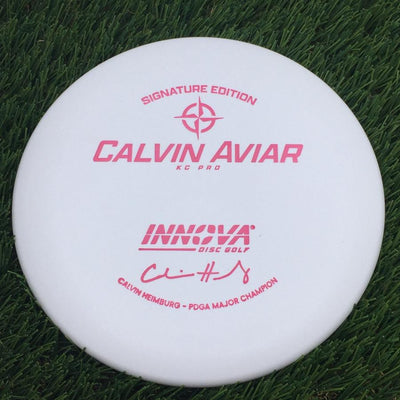 Innova KC Pro KC Aviar with Calvin Heimburg - Signature Edition Stamp- 175.25 White