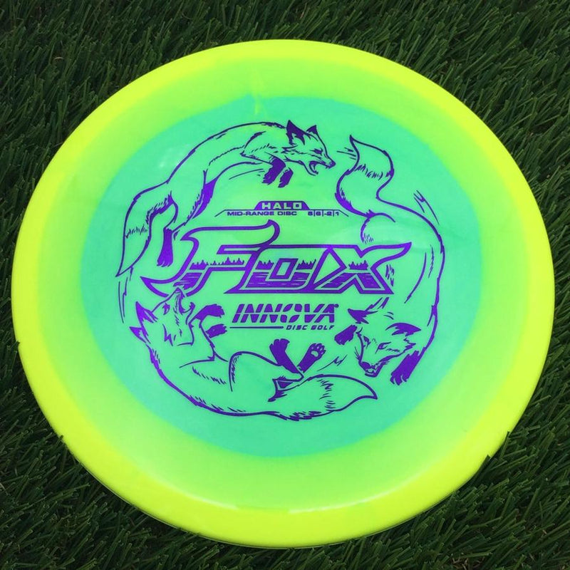 Innova Halo Star Fox with Burst Logo Stock Stamp- 170.88 Yellow
