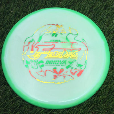 Innova Halo Star Fox with Burst Logo Stock Stamp- 175.93 Green