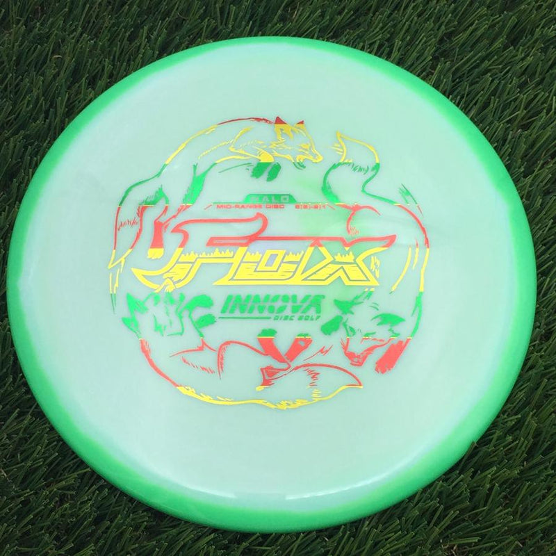 Innova Halo Star Fox with Burst Logo Stock Stamp- 175.93 Green