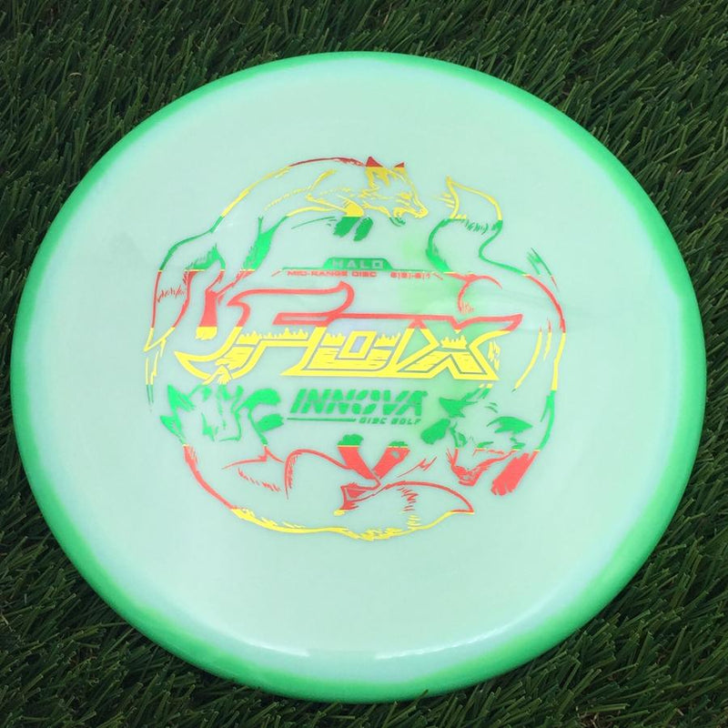 Innova Halo Star Fox with Burst Logo Stock Stamp- 177.56 Green