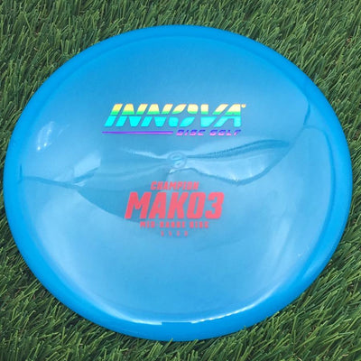 Innova Champion Mako3 with Burst Logo Stock Stamp- 171.29 Blue