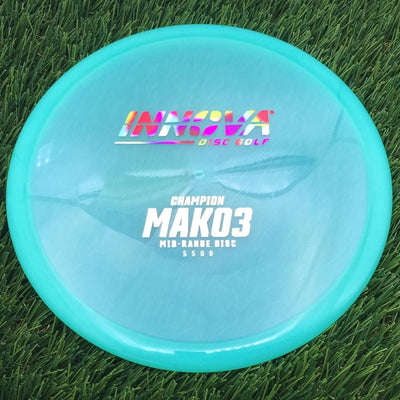 Innova Champion Mako3 with Burst Logo Stock Stamp- 171.69 Blue