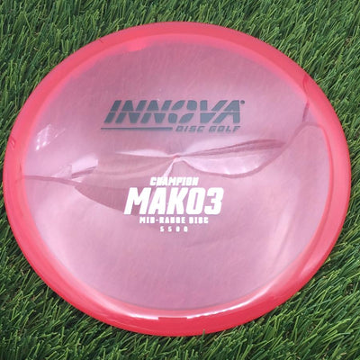 Innova Champion Mako3 with Burst Logo Stock Stamp- 172.16 Red