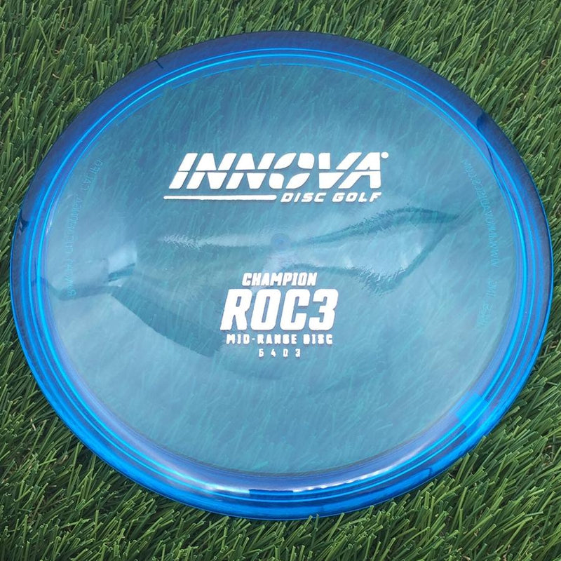 Innova Champion Roc3 with Burst Logo Stock Stamp- 176.51 Blue