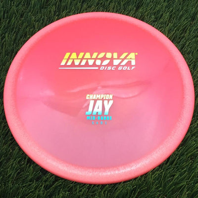 Innova Champion Jay with Burst Logo Stock Stamp- 149.09 Pink