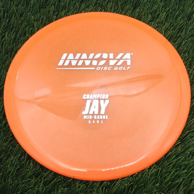 Innova Champion Jay with Burst Logo Stock Stamp- 179.78 Orange