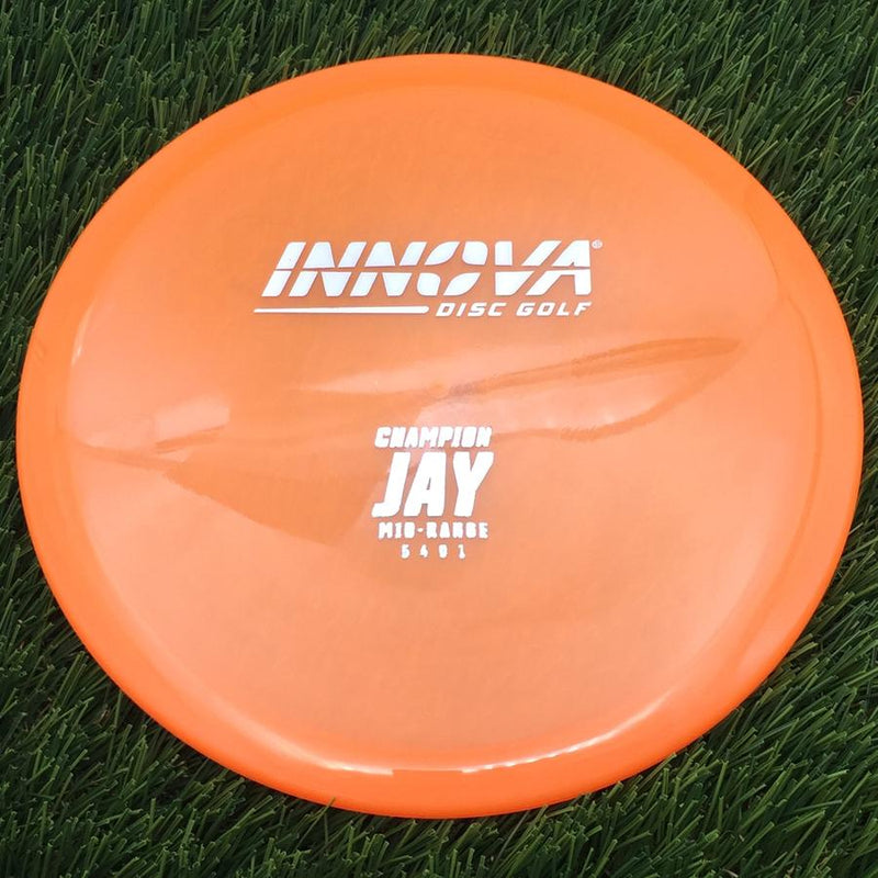 Innova Champion Jay with Burst Logo Stock Stamp- 179.78 Orange