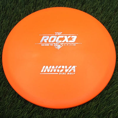 Innova XT RocX3 with Burst Logo Stock Stamp- 176.89 Orange