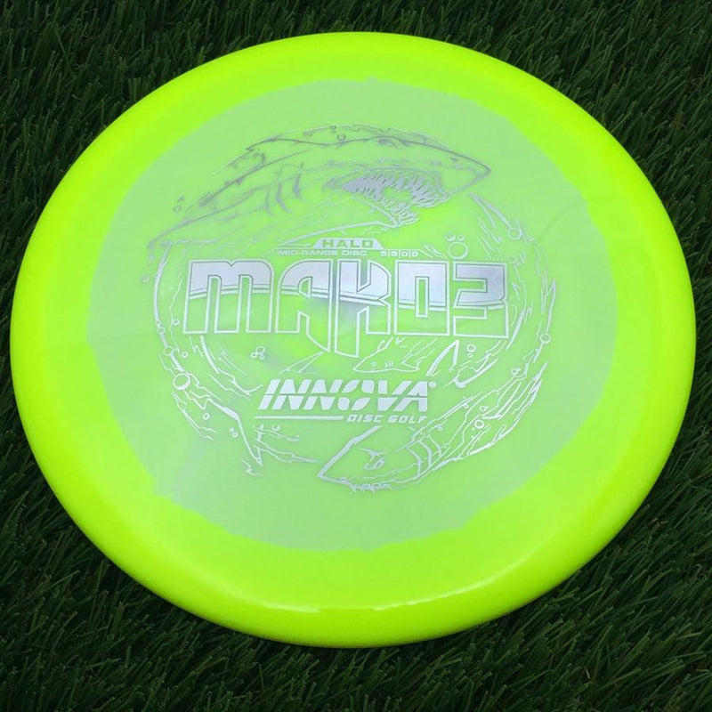 Innova Halo Star Mako3 with Burst Logo Stock Stamp- 160.04 Yellow