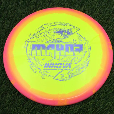 Innova Halo Star Mako3 with Burst Logo Stock Stamp- 173.77 Yellow
