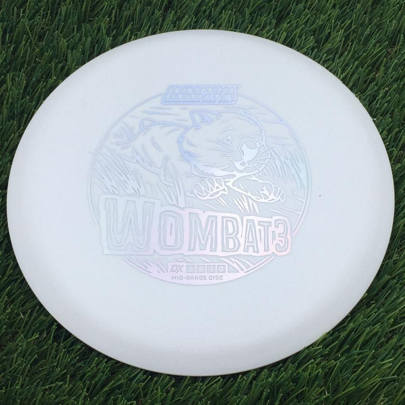 Innova DX Wombat3 with Burst Logo Stock Character Stamp- 169.55 White