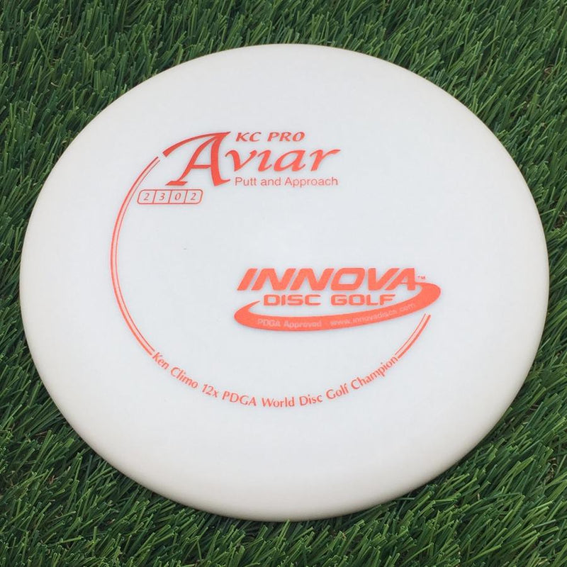 Innova Pro KC Aviar with Ken Climo 12x PDGA World Disc Golf Champion Stamp- 164.02 White