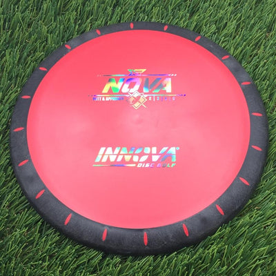Innova Overmold XT Nova with Burst Logo Stock Stamp- 172.59 Red