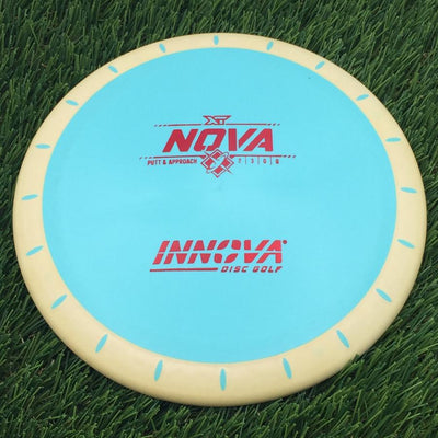 Innova Overmold XT Nova with Burst Logo Stock Stamp- 172.98 Blue
