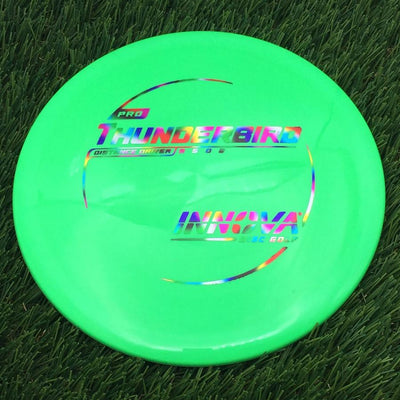 Innova Pro Thunderbird with Burst Logo Stock Stamp- 176.18 Green