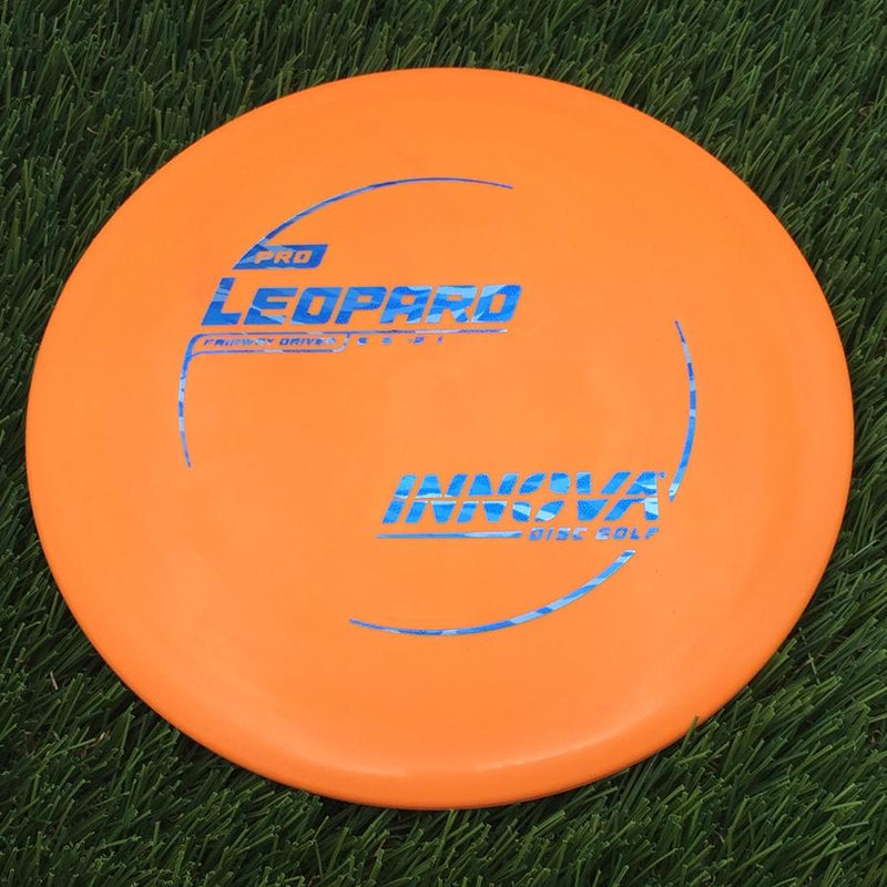 Innova Pro Leopard with Burst Logo Stock Stamp- 168.63 Orange