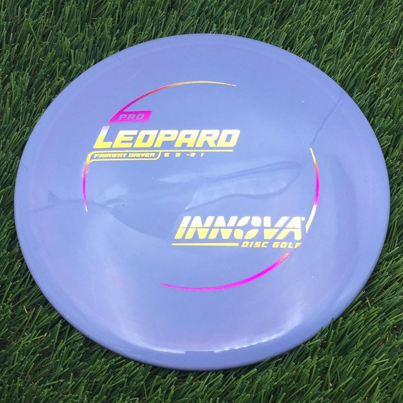 Innova Pro Leopard with Burst Logo Stock Stamp- 166.02 Purple