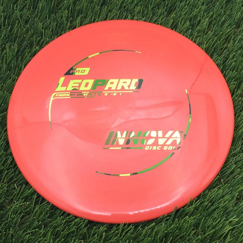 Innova Pro Leopard with Burst Logo Stock Stamp- 173.42 Red