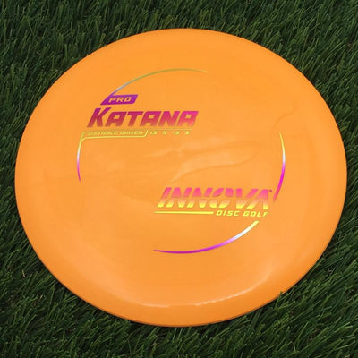 Innova Pro Katana with Burst Logo Stock Stamp- 173.3 Orange