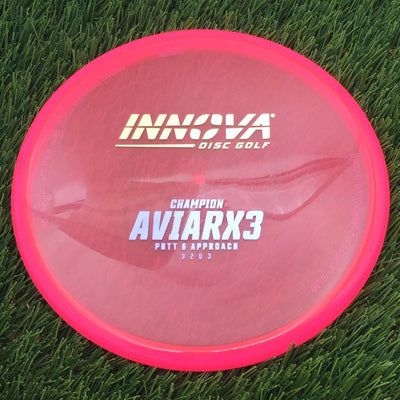 Innova Champion AviarX3 with Burst Logo Stock Stamp- 171 Pink