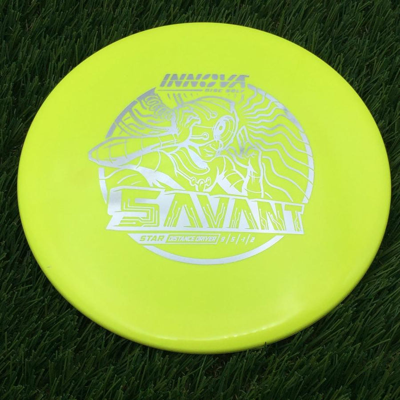 Innova Star Savant with Burst Logo Stock Stamp- 168 Yellow
