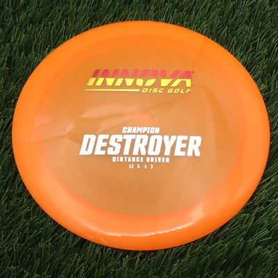 Innova Champion Destroyer with Burst Logo Stock Stamp- 174.35 Orange
