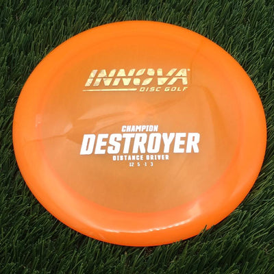 Innova Champion Destroyer with Burst Logo Stock Stamp- 174.28 Orange