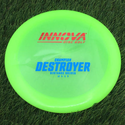 Innova Champion Destroyer with Burst Logo Stock Stamp- 172.21 Green