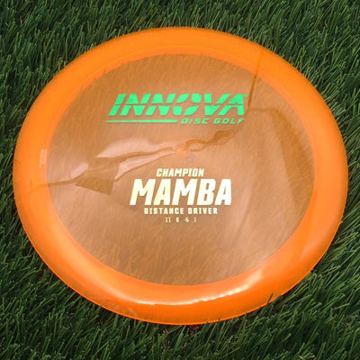 Innova Champion Mamba with Burst Logo Stock Stamp- 170.53 Orange