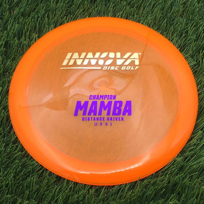 Innova Champion Mamba with Burst Logo Stock Stamp- 167.03 Orange