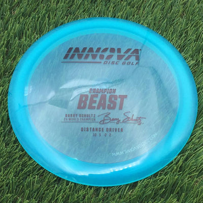 Innova Champion Beast with Burst Logo Barry Schultz 2X World Champion Stamp- 171.01 Blue