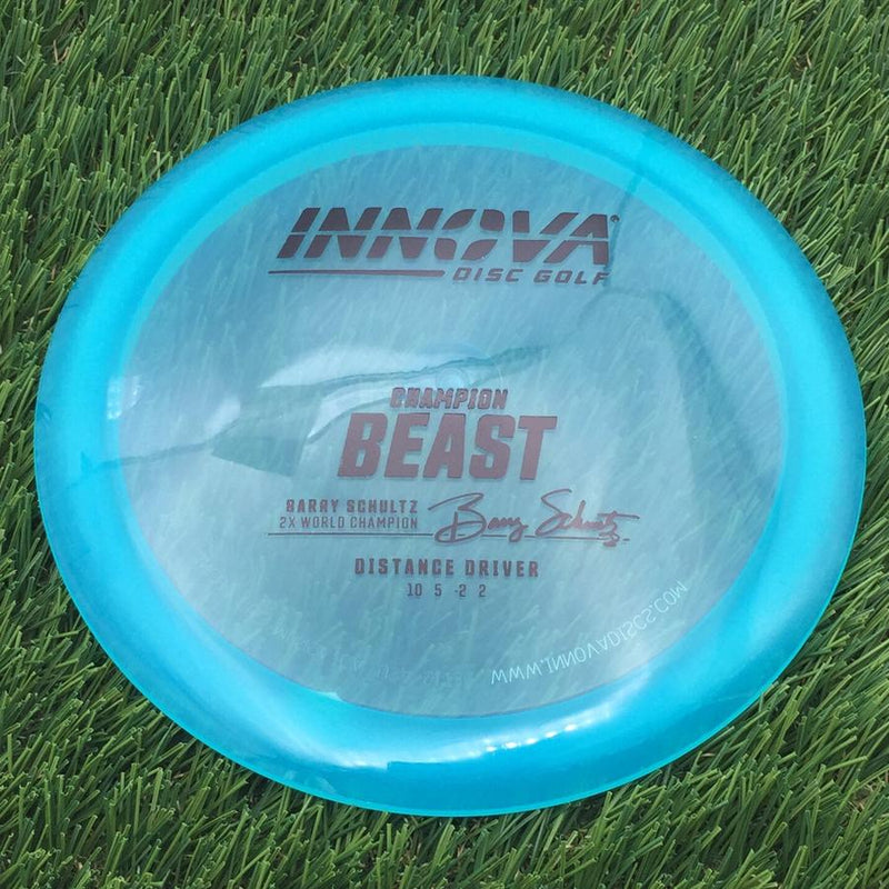 Innova Champion Beast with Burst Logo Barry Schultz 2X World Champion Stamp- 171.01 Blue
