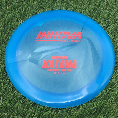 Innova Champion Katana with Burst Logo Stock Stamp- 170.51 Blue