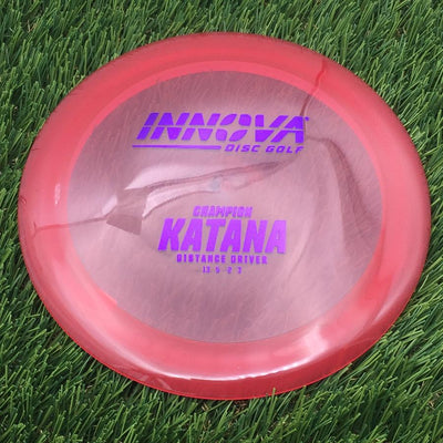 Innova Champion Katana with Burst Logo Stock Stamp- 173.9 Red
