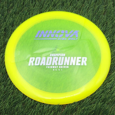 Innova Champion Roadrunner with Burst Logo Stock Stamp- 175.99 Yellow