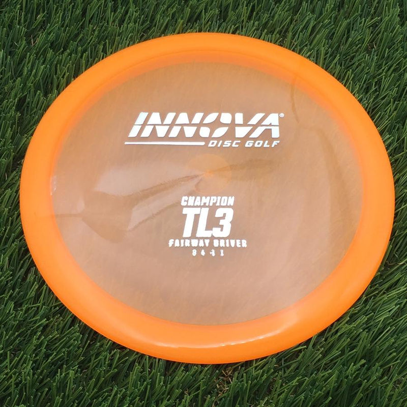 Innova Champion TL3 with Burst Logo Stock Stamp- 160.29 Orange