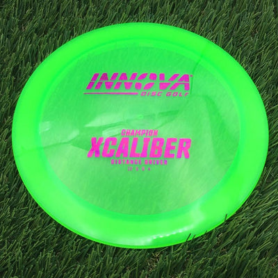 Innova Champion Xcaliber with Burst Logo Stock Stamp- 168.77 Green